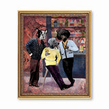Bar Art - Retro Dogs Art Print - Vintage Inspired Art for Animal Lover - Art by Pergamo Paper Goods