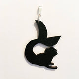 Handmade Jewelry & Gifts for Pug Lovers - Mermaid Pug Pendant Necklace www.pergamopapergoods.com