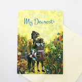 Otters Love Card "My Dearest"