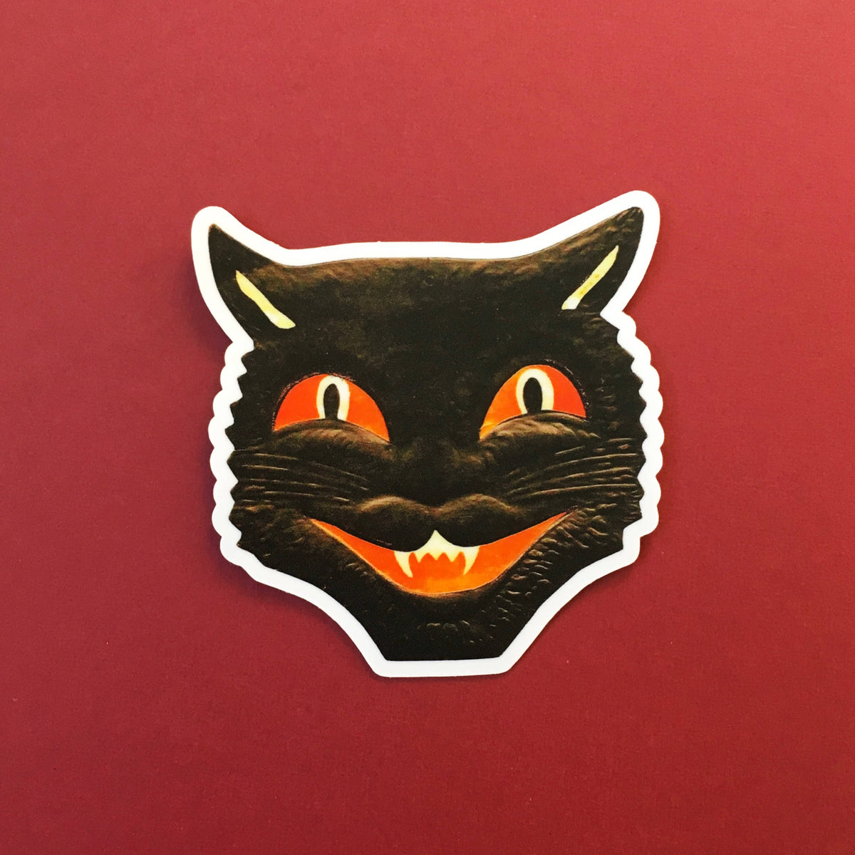 Halloween Cat Stickers · Creative Fabrica