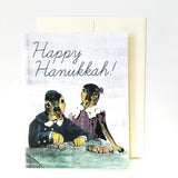 Hanukkah Ducks Card or Card Set