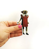 Animal Vinyl Stickers for Otter Lovers - Sea Otter Sticker www.pergamopapergoods.com