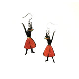 Alligator Earrings