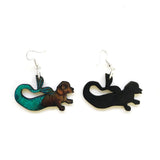 Dachshund Mermaid Earrings