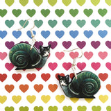 Snail Cat Earrings