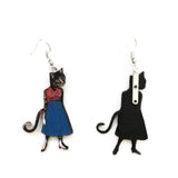 Retro Cat Earrings