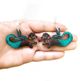 Dachshund Mermaid Earrings