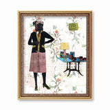 Boxer Art Print - Anthropomorphic Art for Dog Lovers - Vintage Dog Art by Pergamo Paper Goods