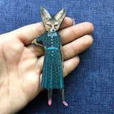 Sassy Fox Magnet
