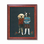 Dog Friends Art Print