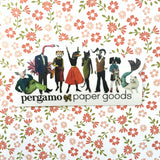 Animal Party Waterproof Vinyl Sticker- Retro Stickers for Animal Lovers - Pergamo Paper Goods - Vintage Inspired Collage Art for Animal Lovers