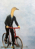 Bicycle Duck Card