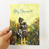 Otters Love Card "My Dearest"