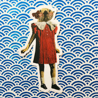 Animal Vinyl Stickers for Otter Lovers - Sea Otter Sticker www.pergamopapergoods.com