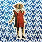 Animal Vinyl Stickers for Otter Lovers - Sea Otter Sticker www.pergamopapergoods.com