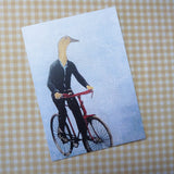 Bicycle Duck Card