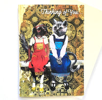 Dog and Cat Friends Card