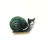 Snail Cat Magnet